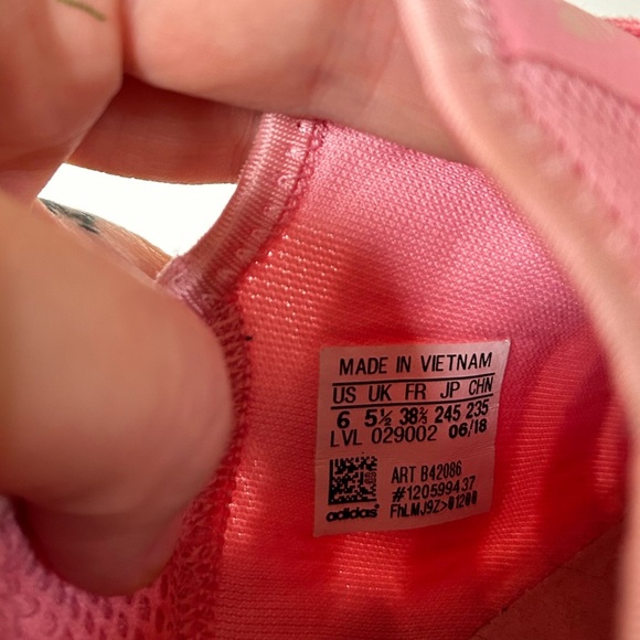 Adidas Originals NMD R1 Boost Sneaker Athletic Pink Breathable Girls Youth 6 - Picture 6 of 8